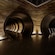 Two underground tunnels in the Siloam exhibit at the Museum of Old and New Art in Hobart, Tasmania
